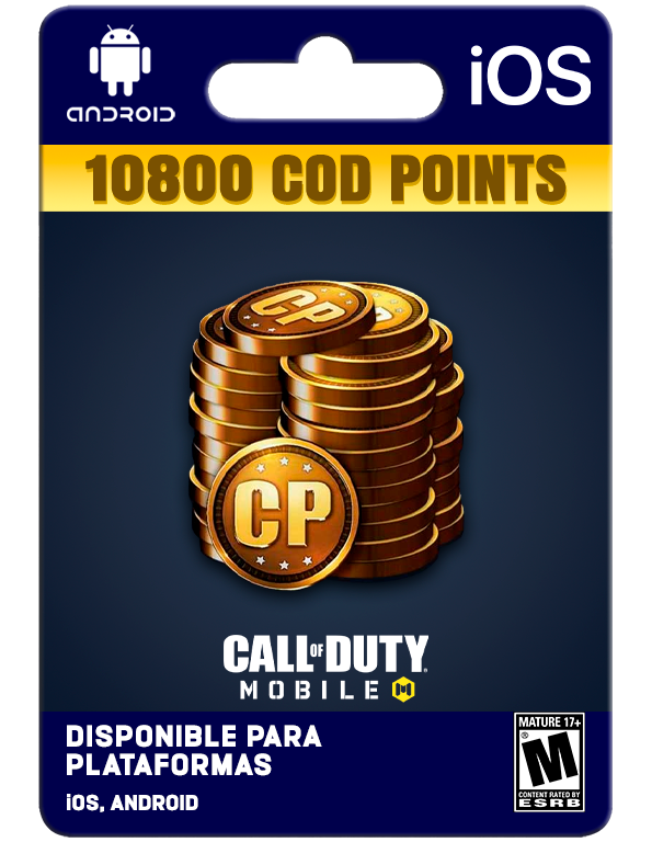 Call of Duty | CP - COD MOBILE COD POINTS RECARGA VIA