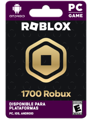 1700 Robux – Robux Roblox - Fortnite - FreeFire - Cedigitales