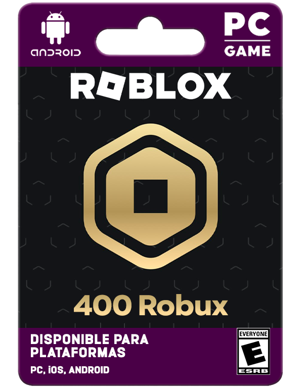 ROBLOX: 400 Robux - Tecnologia e Imformatica