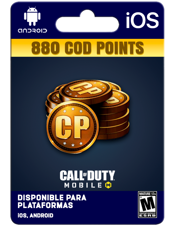 Call of Duty Mobile 80 COD Points (CP) ‪Recarga por ID - Ecuador‬