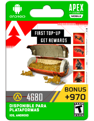 Apex Legends Mobile: 4680 Monedas Apex + 970 Bonus