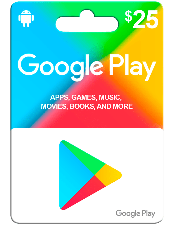 Google Play Gift Card 25 Usd Tecnologia e Imformatica