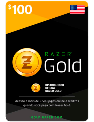 Razer Gold PIN: $100 – USA