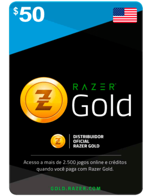 Razer Gold PIN: $50 – USA