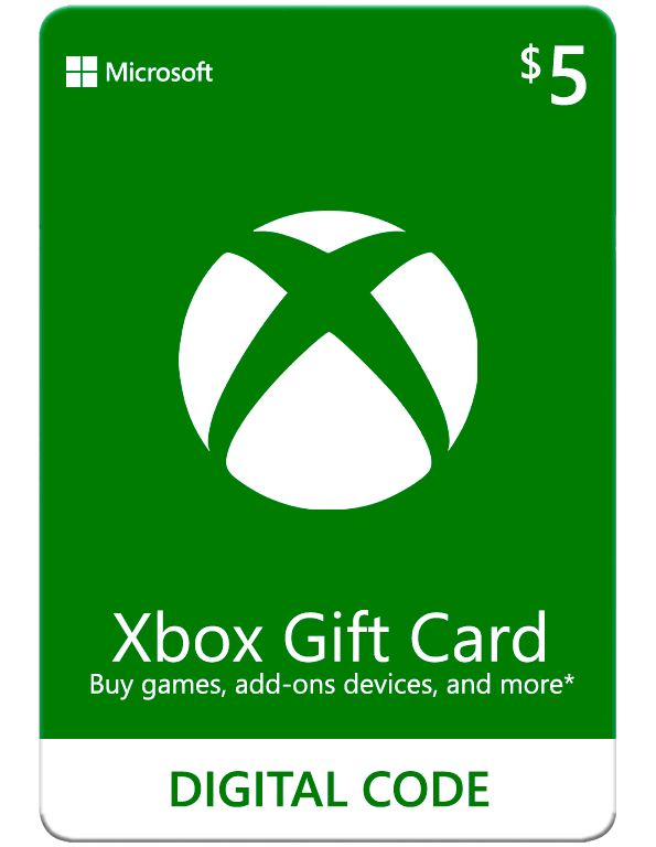 XBOX Live Gift Card 5 USA Tecnologia e Imformatica