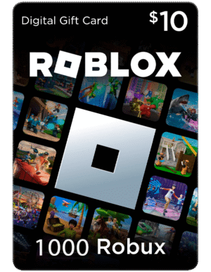 ROBLOX: Código Digital $10 Dólares 1000 roblox
