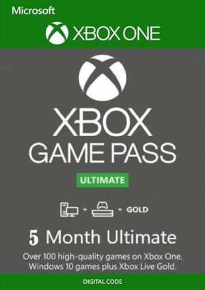 Xbox Game Pass Ultimate: Suscripción de 5 Meses GLOBAL