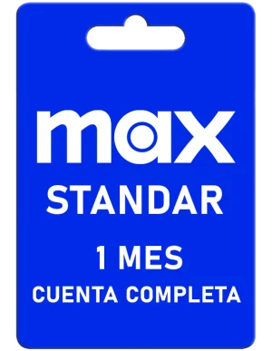 MAX : Cuenta Completa Standar (1 Mes) – Global - ENTREGA AUTOMATICA