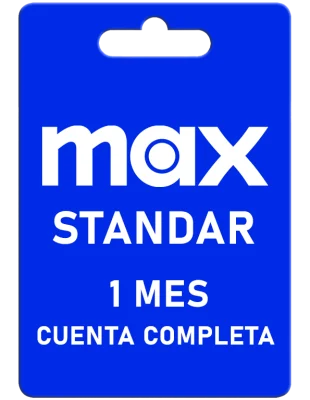 MAX : Cuenta Completa Standar (1 Mes) – Global - ENTREGA AUTOMATICA