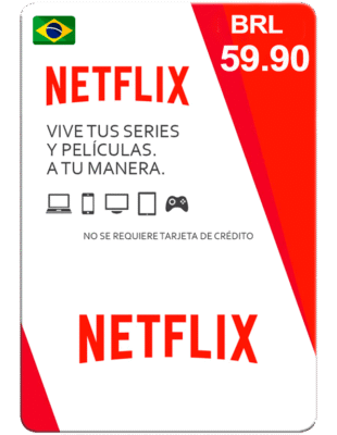PIN Netflix 59.90 BRL – BRASIL (Entrega Automatica)