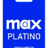 MAX : Platino Cuenta Completa 1 Mes – Global - Entrega Automatica