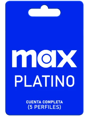MAX : Platino Cuenta Completa 1 Mes – Global - Entrega Automatica