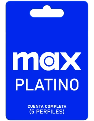 MAX : Platino Cuenta Completa 1 Mes – Global - Entrega Automatica