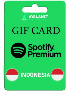 Spotify Gif Card Premium Individual INDONESIA – ENTREGA AUTOMATICA
