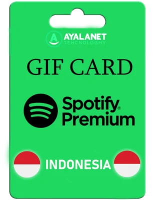 Spotify Gif Card Premium Individual INDONESIA – ENTREGA AUTOMATICA