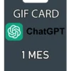 ChatGPT 1 Mes (GIF CARD)