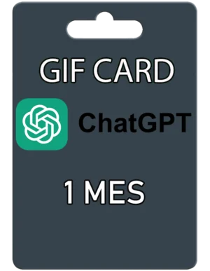 ChatGPT 1 Mes (GIF CARD)