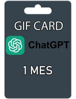 ChatGPT 1 Mes (GIF CARD)