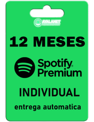 Spotify Premium 12 Meses – Cuenta Individual – ENTREGA AUTOMATICA