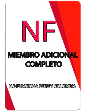 NF - Miembro adicional - Completo – Entrega automática