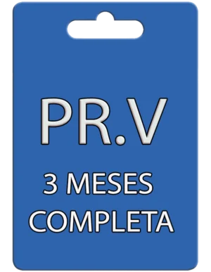 PR.V Completa – 3 Meses | Entrega Automática