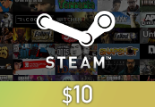 Steam — Tarjeta de regalo US$10 · Global