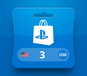 PlayStation Network Card USD 3 Gift Card US
