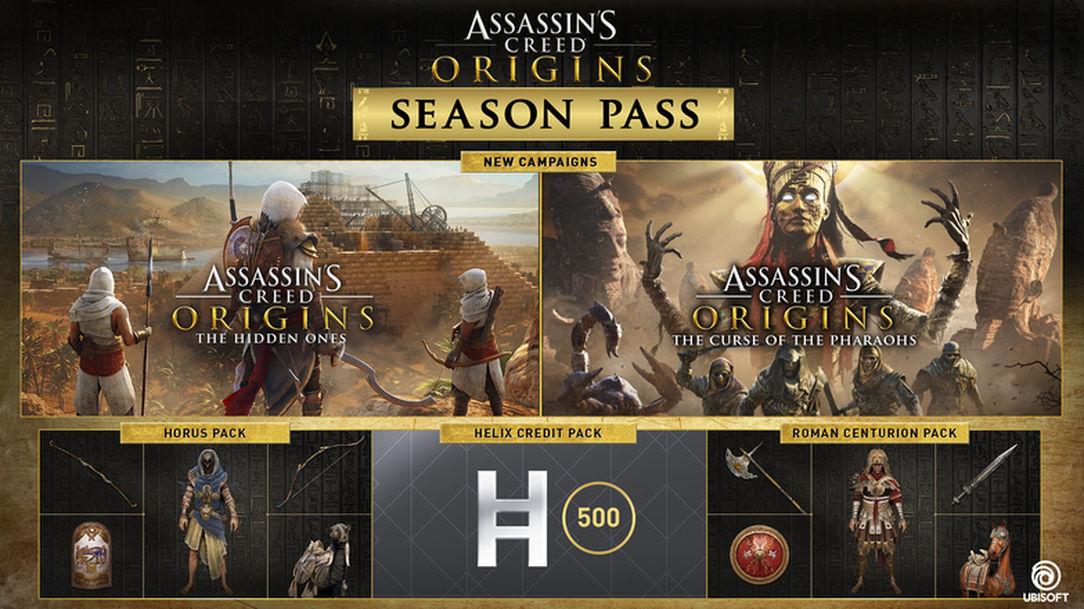 Assassin's Creed: Origins - Season Pass DLC US PC Ubisoft Connect CD Key