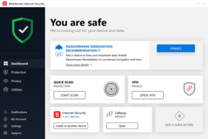 Bitdefender Total Security 2023 US Key (1 Year / 5 Devices)