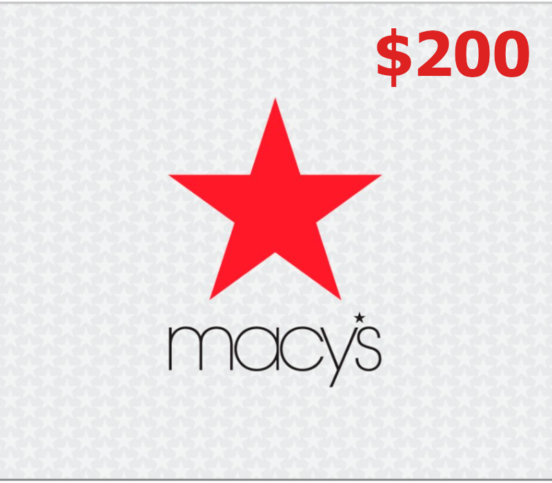 Macys $200 Gift Card US