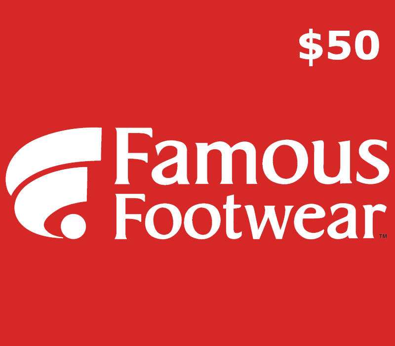 Famous Footwear USD 50 Gift Card US
