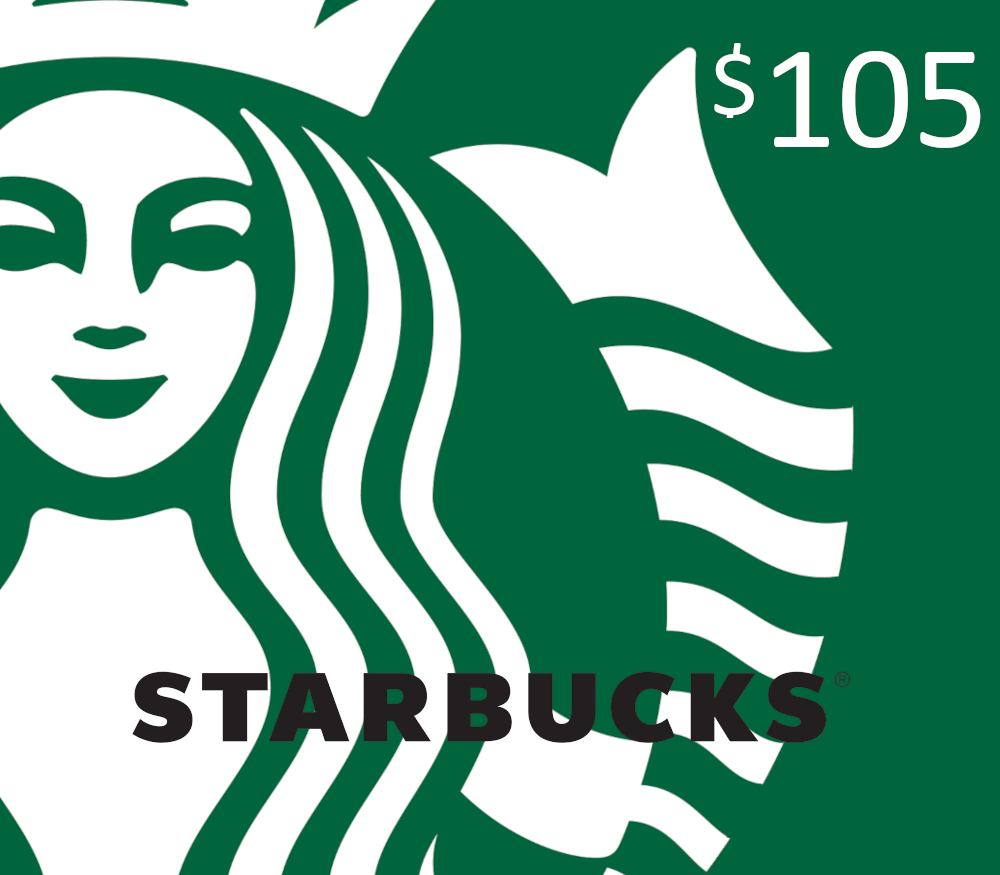 Starbucks $105 Gift Card US