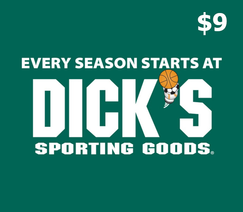 Dicks Sporting Goods $9 Gift Card US
