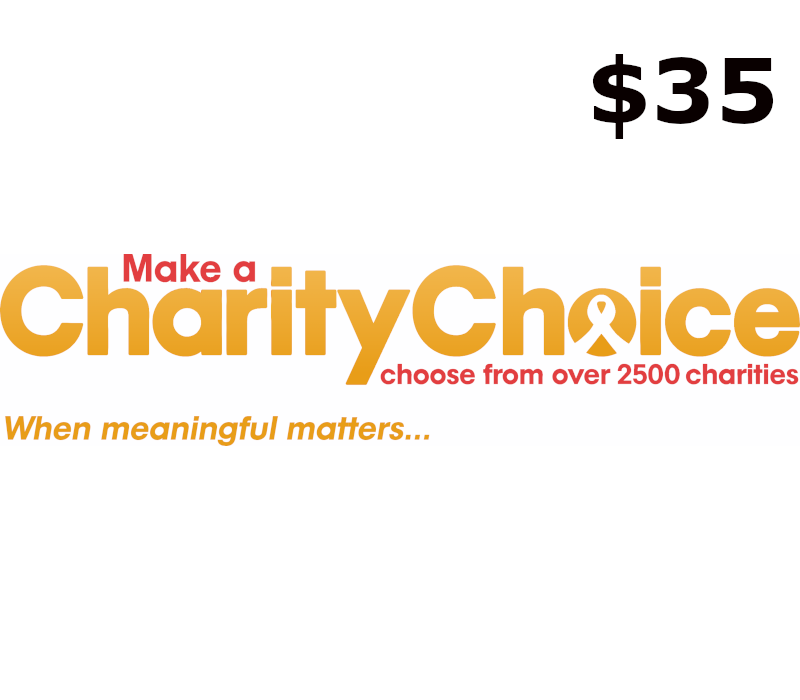 CharityChoice $35 Gift Card US