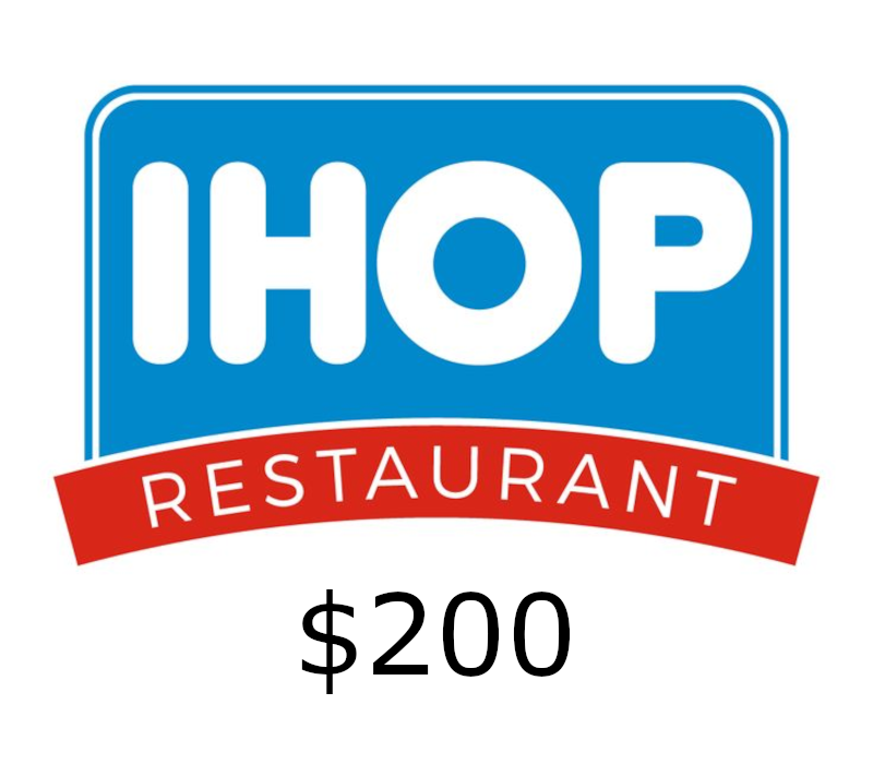 IHOP $200 Gift Card US