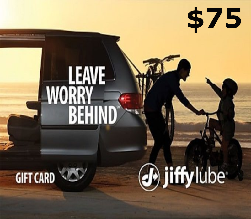 Jiffy Lube $75 Gift Card US
