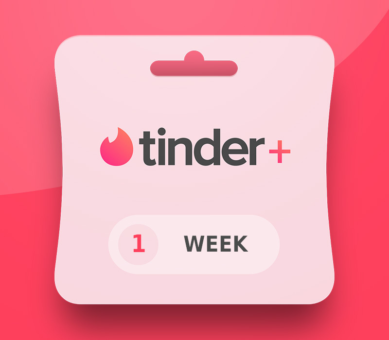 Tinder Plus - 1 Week Subscription Key BR