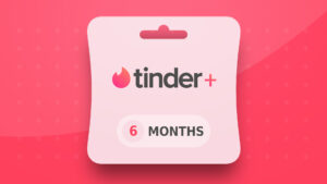 Tinder Plus - 6 Months Subscription Key BR