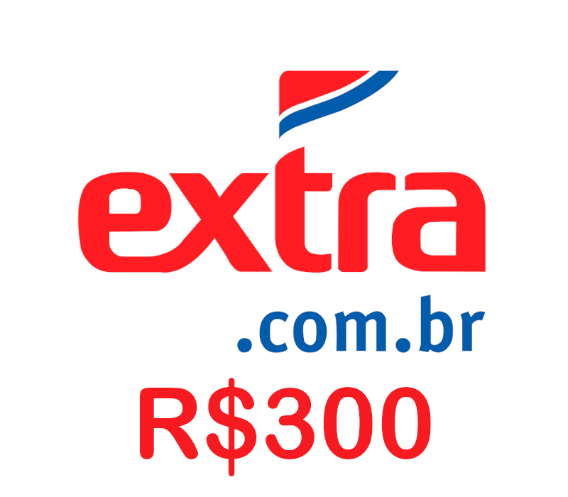 Extra.com 300 BRL Gift Card BR