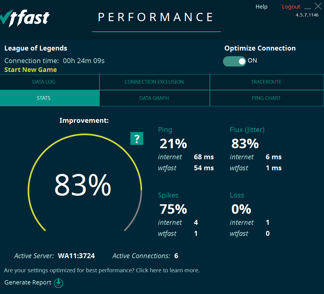 WTFast: Advanced Version - 60 Days Activation Key