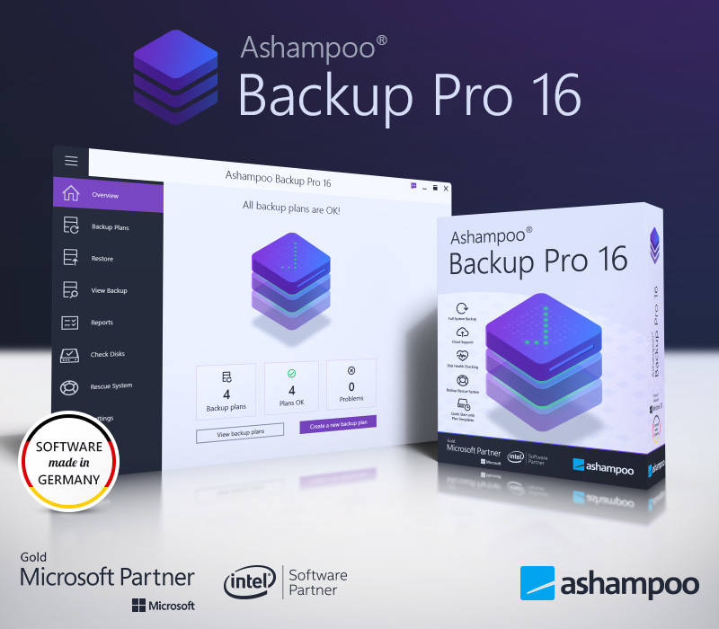 Ashampoo Backup Pro 16 Key
