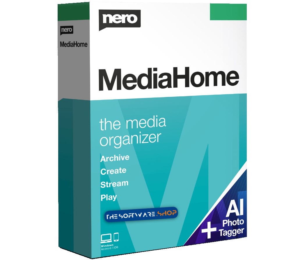 Nero MediaHome and AI Photo Tagger 2021 CD Key