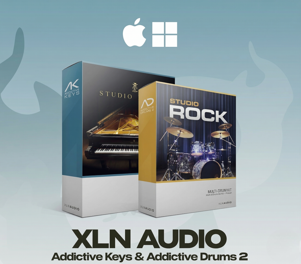 XLN Audio Addictive Keys + Addictive Drums 2 Rock PC/MAC CD Key