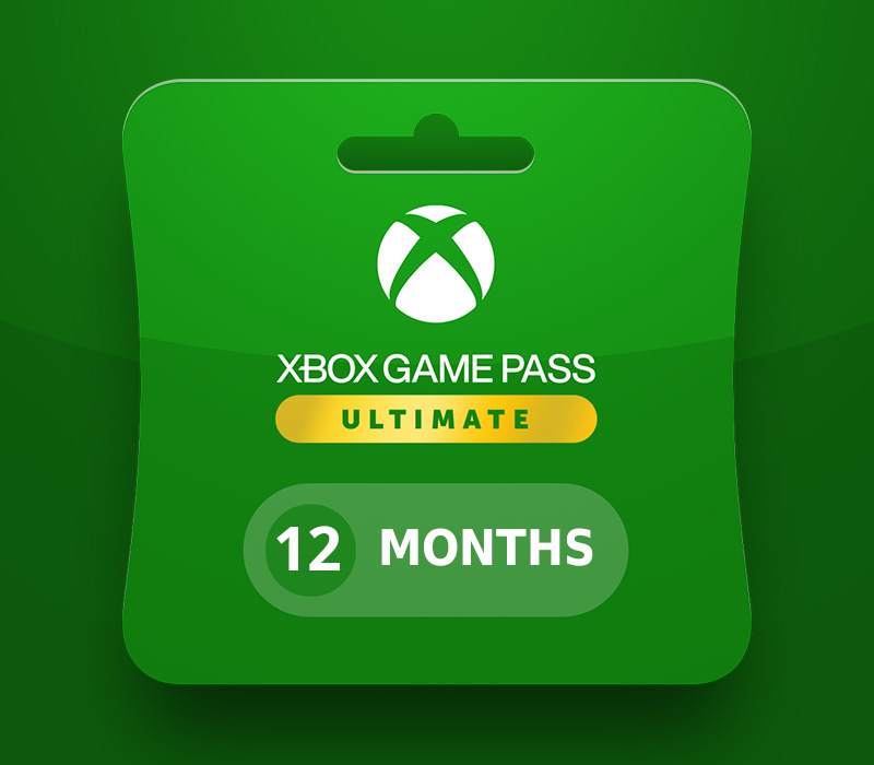 Xbox Game Pass Ultimate - 12 Month Subscription Card UK