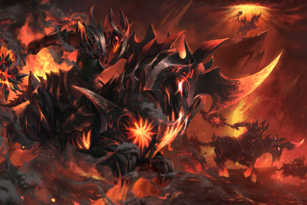 Burning Nightmare Loading Screen — Dota 2