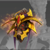 Autographed The Barren Crown — Dota 2