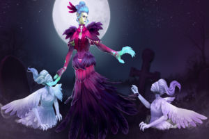 Vesture of the Unkind Countess Loading Screen — Dota 2