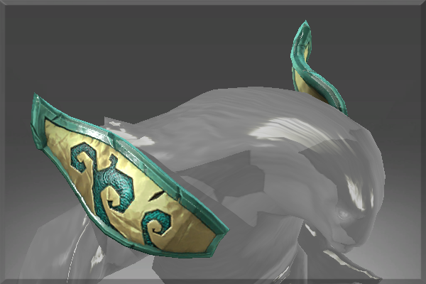 Frozen Ancient Armor Shoulder Shields — Dota 2