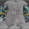 Inscribed Vanquishing Demons Geomagnetic Arm Guard — Dota 2