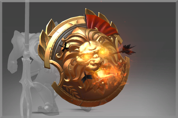 Autographed Arena Champion Shield — Dota 2